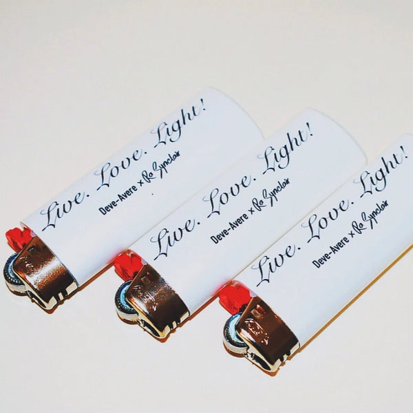 "Live. Love. Light!" Lighter