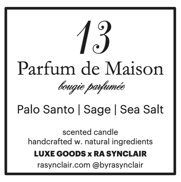 Large Bougie Parfumee
