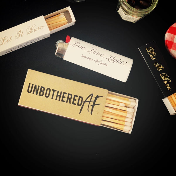 "Unbothered AF" Matchbox