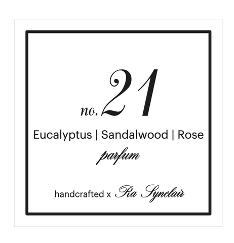 Fragrance no. 21 Eucalyptus | Sandalwood | Rose