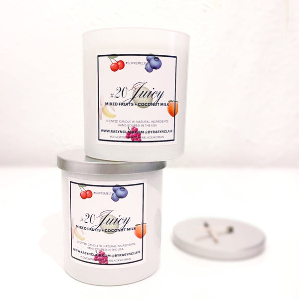 "Juicy" no. 20 Mixed Fruit | Coconut Milk Scented Candle