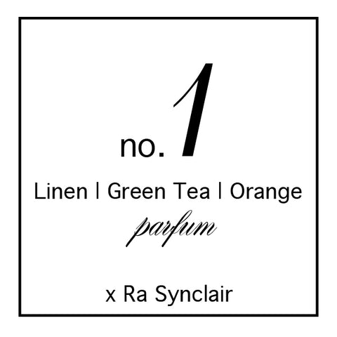 Fragrance no. 1  Linen | Green Tea | Orange