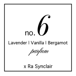 Fragrance no. 6 Lavendar | Vanilla | Bergamot