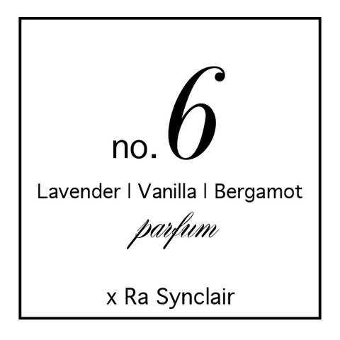 Fragrance no. 6 Lavendar | Vanilla | Bergamot